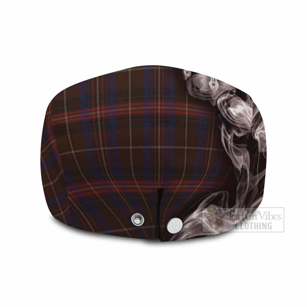 Griffiths of Wales Tartan Flat Cap, Jeff Cap Roaring Lion Heritage
