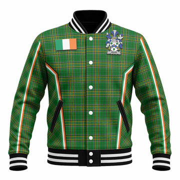 Grove Irish Clan Coat of Arm Tartan Baseball Jacket Flag Style