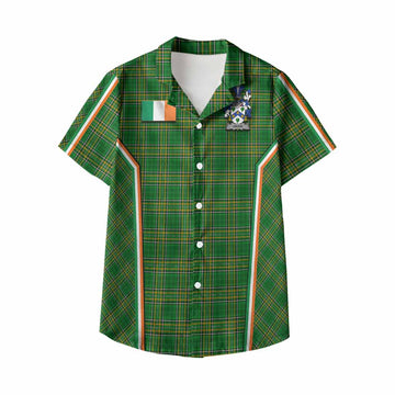 Grove Irish Clan Coat of Arm Tartan Kid Hawaiian Shirt Flag Style