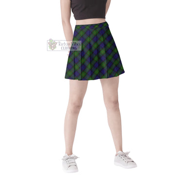 Gunn Tartan Women's Plated Mini Skirt