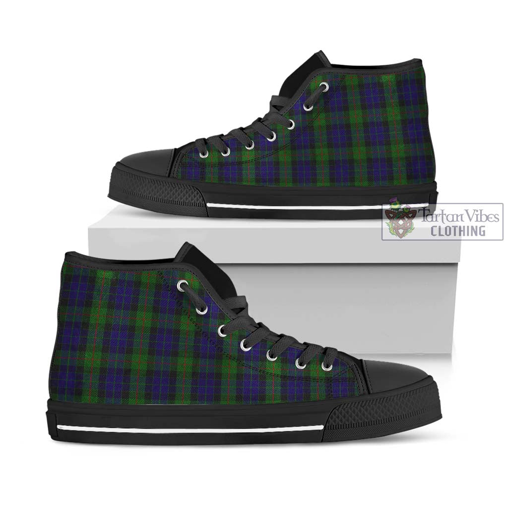 Tartan Vibes Clothing Gunn Tartan High Top Shoes