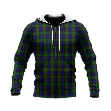 Gunn Tartan Knitted Hoodie