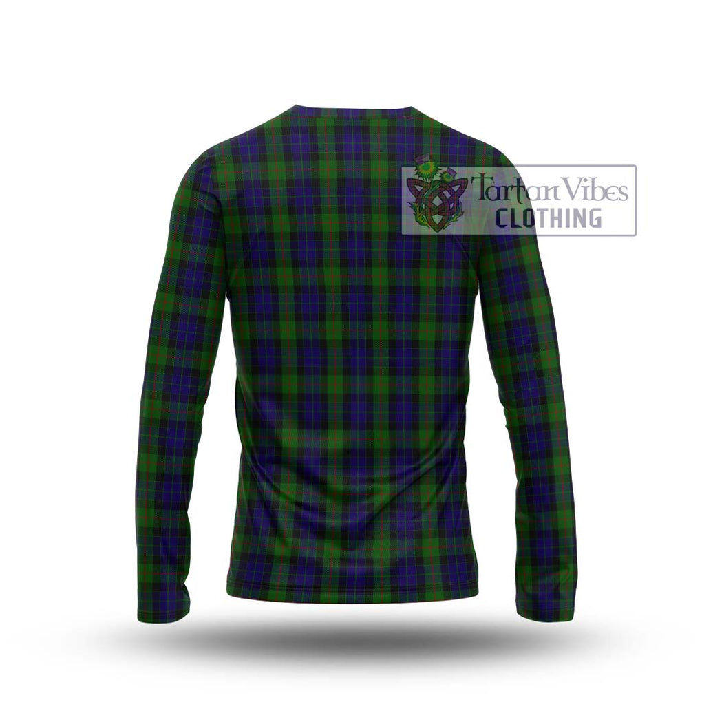 Gunn Tartan Long Sleeve T-Shirt with Family Crest DNA In Me Style - Tartanvibesclothing Shop