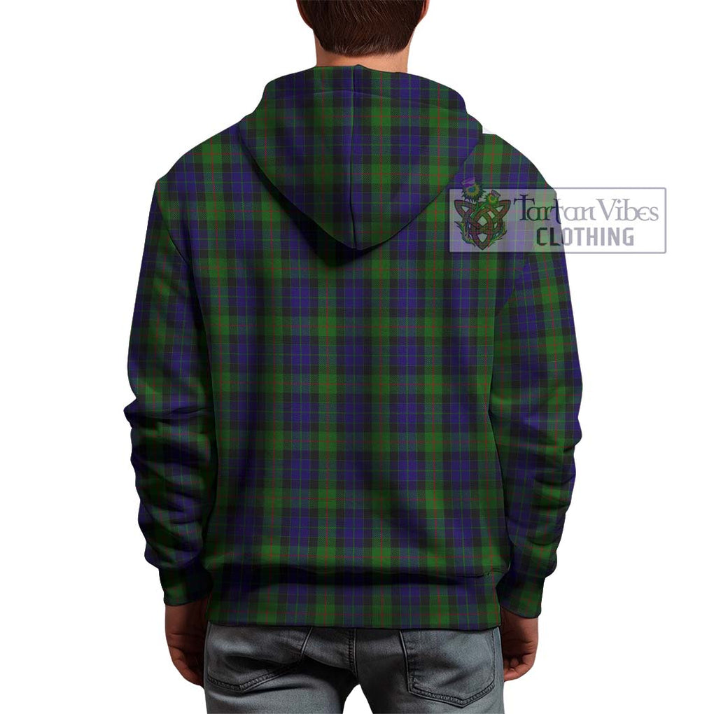 Gunn Tartan Hoodie with Family Crest DNA In Me Style - Tartanvibesclothing Shop