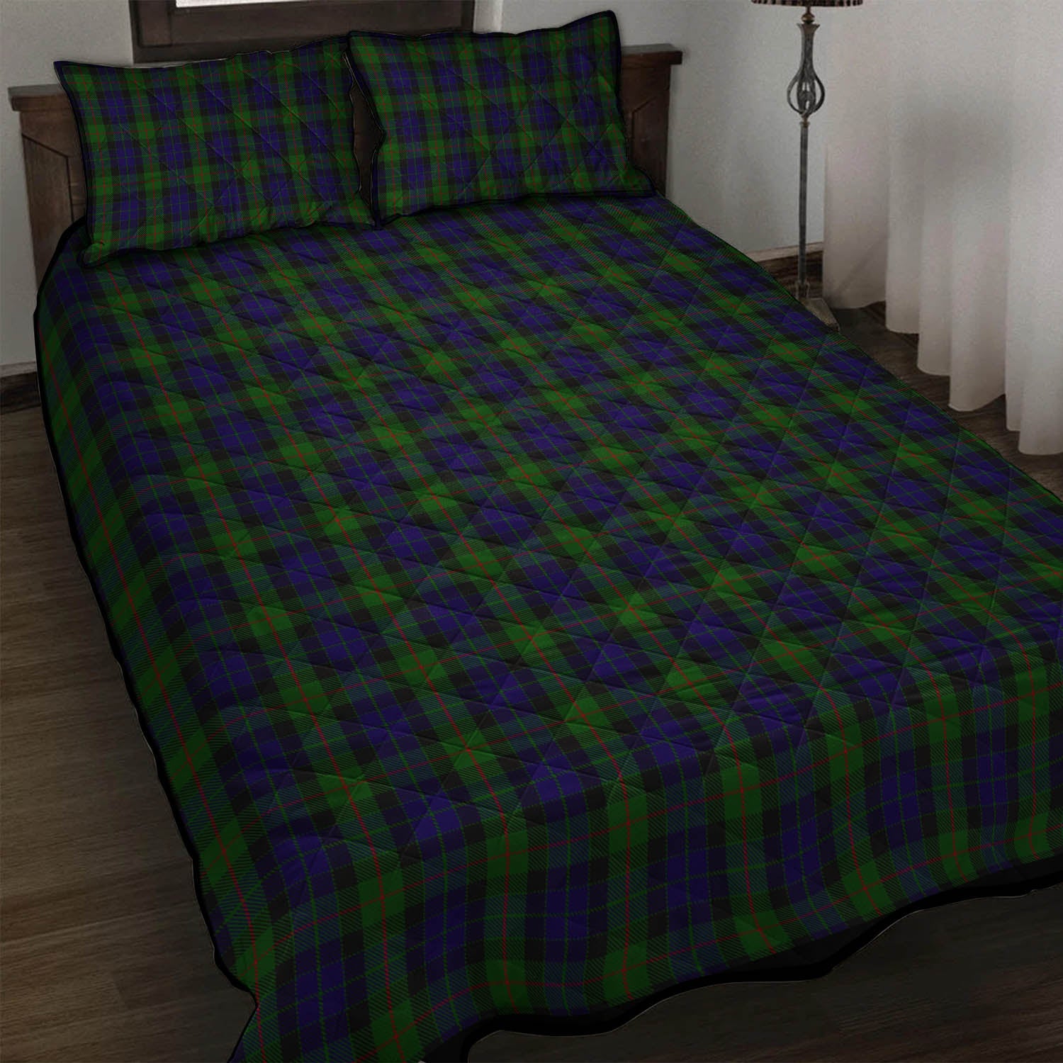 Gunn Tartan Quilt Bed Set - Tartan Vibes Clothing