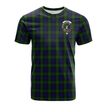 Gunn Tartan T-Shirt with Family Crest - Tartan Vibes Clothing