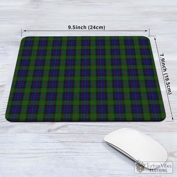 Tartan Vibes Clothing Gunn Tartan Mouse Pad