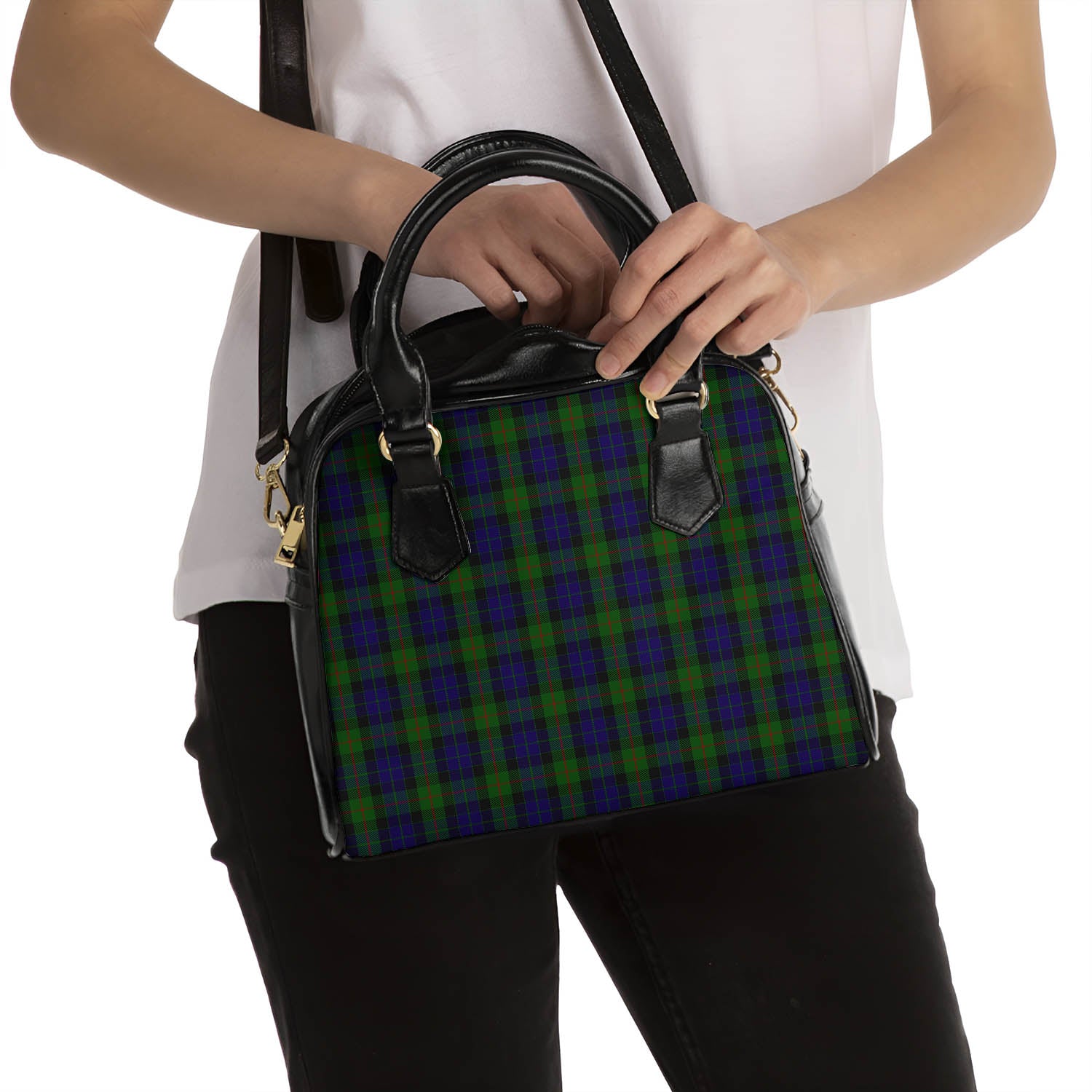 Gunn Tartan Shoulder Handbags - Tartanvibesclothing