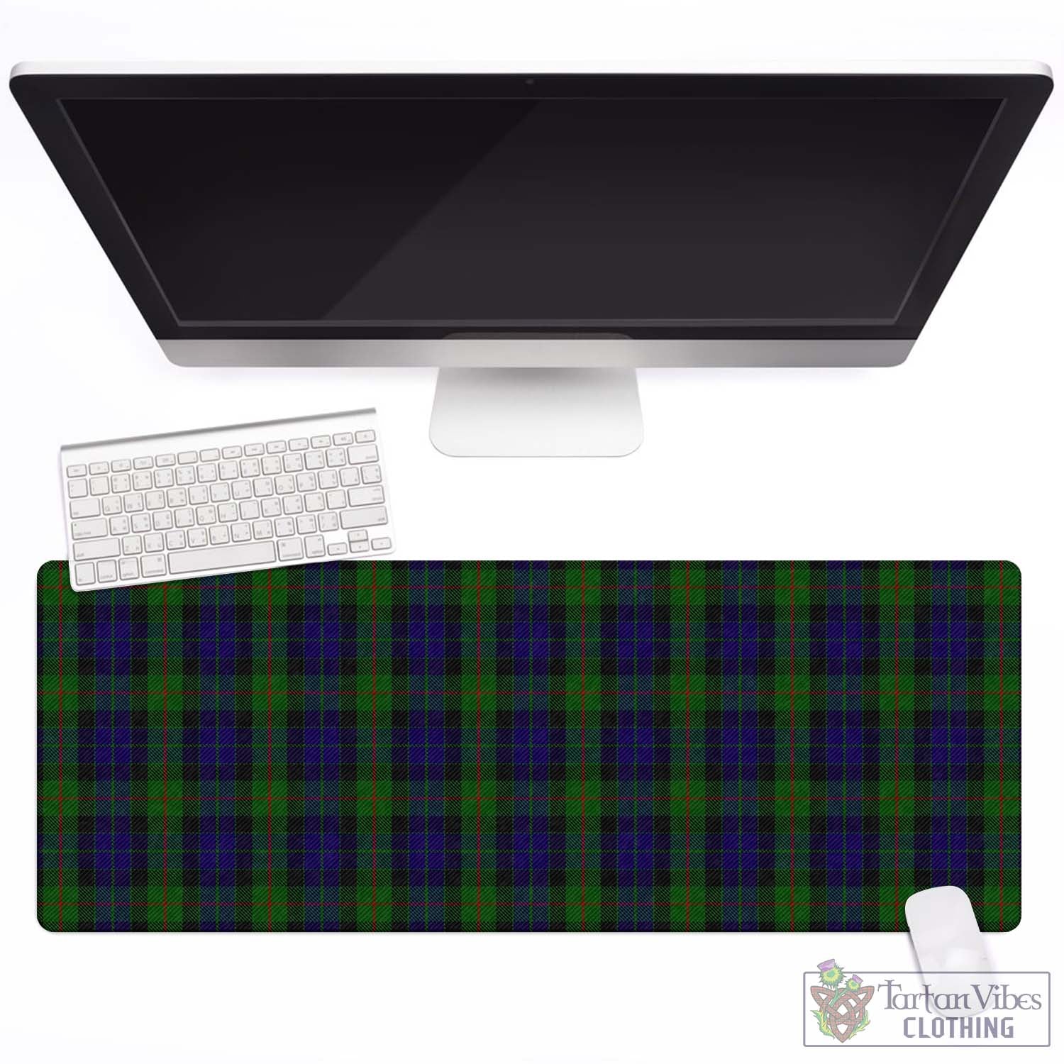 Tartan Vibes Clothing Gunn Tartan Mouse Pad