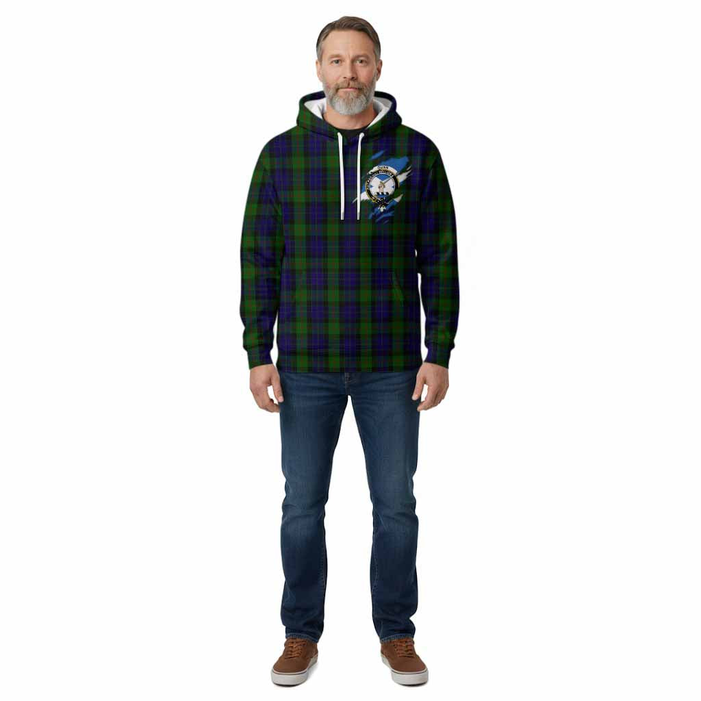 Gunn Clan Crest In Me Tartan Cotton Hoodie Scotland Flag Style