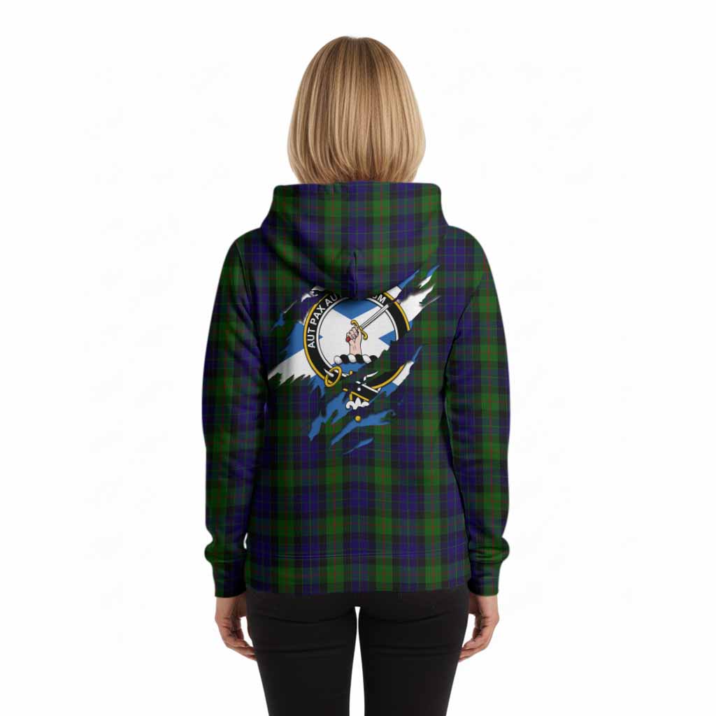 Gunn Clan Crest In Me Tartan Hoodie Scotland Flag Style