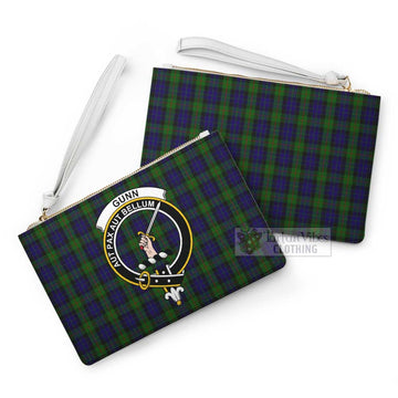 Gunn Family Crest Tartan Clutch Bag