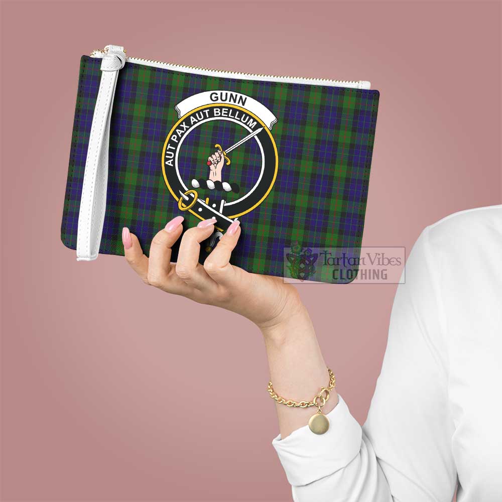 Tartan Vibes Clothing Gunn Family Crest Tartan Clutch Bag