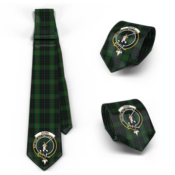 Gunn Logan Tartan Classic Necktie with Family Crest