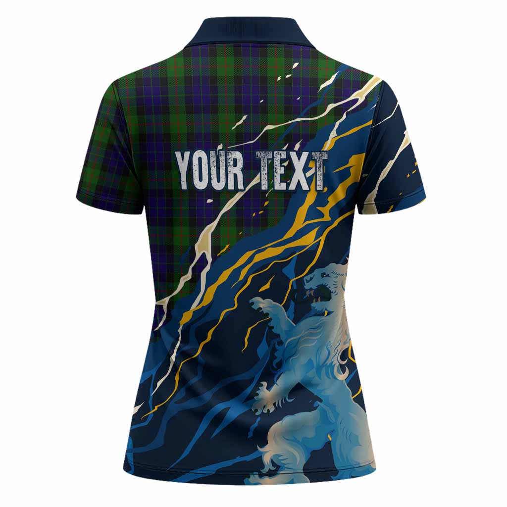Gunn Scotland Tartan Women Polo Shirt WC2026 Football - We'll Be Coming