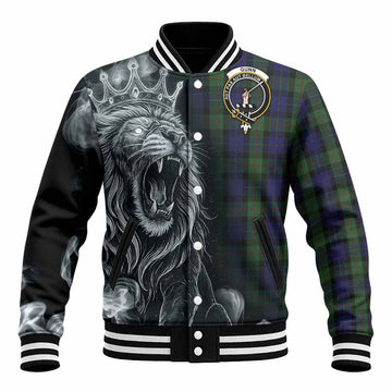Gunn Tartan Baseball Jacket Roaring Lion Heritage