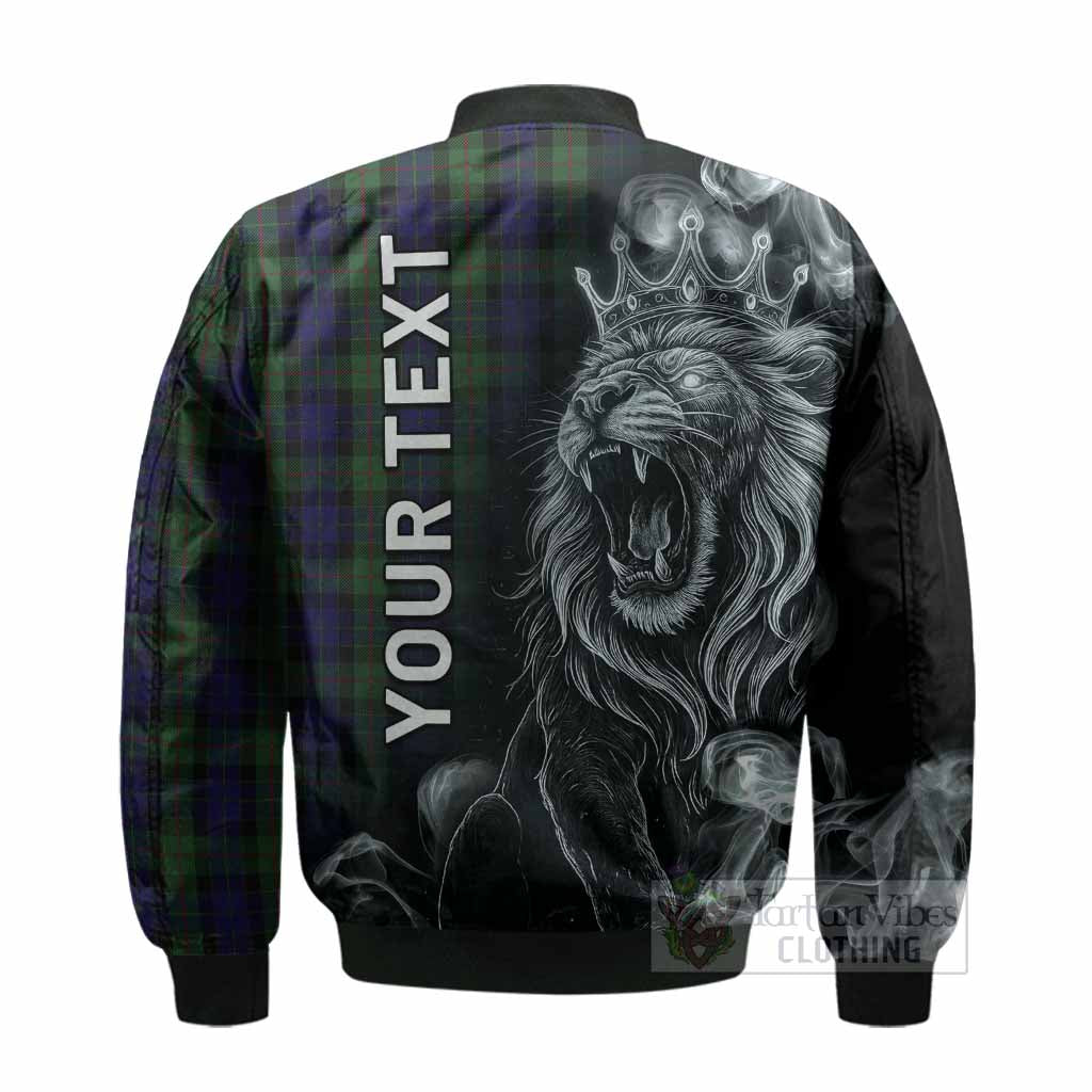 Gunn Tartan Bomber Jacket Roaring Lion Heritage