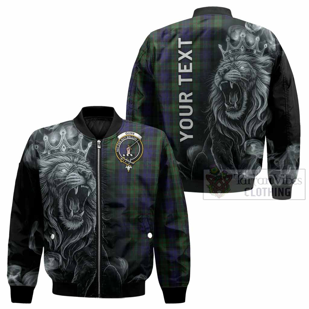 Gunn Tartan Bomber Jacket Roaring Lion Heritage