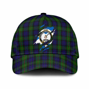 Gunn Tartan Classic Cap with Family Crest In Me Style