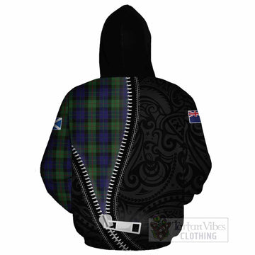 Gunn Tartan Cotton Hoodie New Zealand Pattern Unique Zipper Stylized