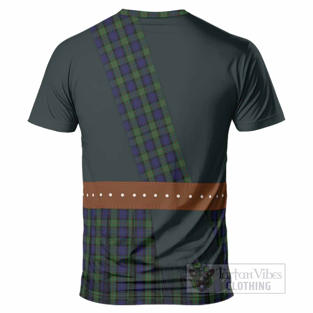 Gunn Tartan Crest T-Shirt Kilt Costume Style