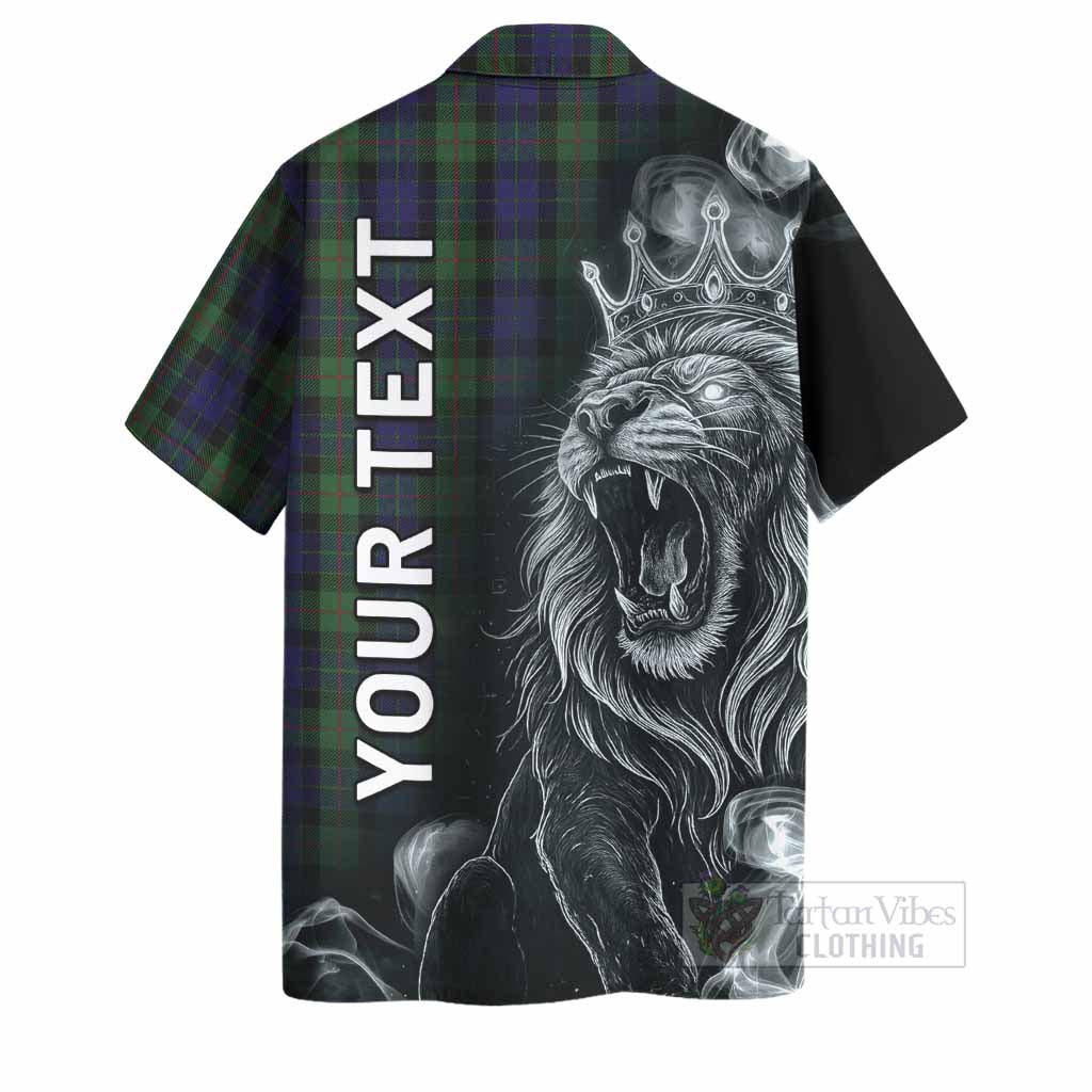 Gunn Tartan Hawaiian Shirt Roaring Lion Heritage