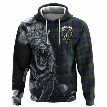 Gunn Tartan Hoodie Roaring Lion Heritage