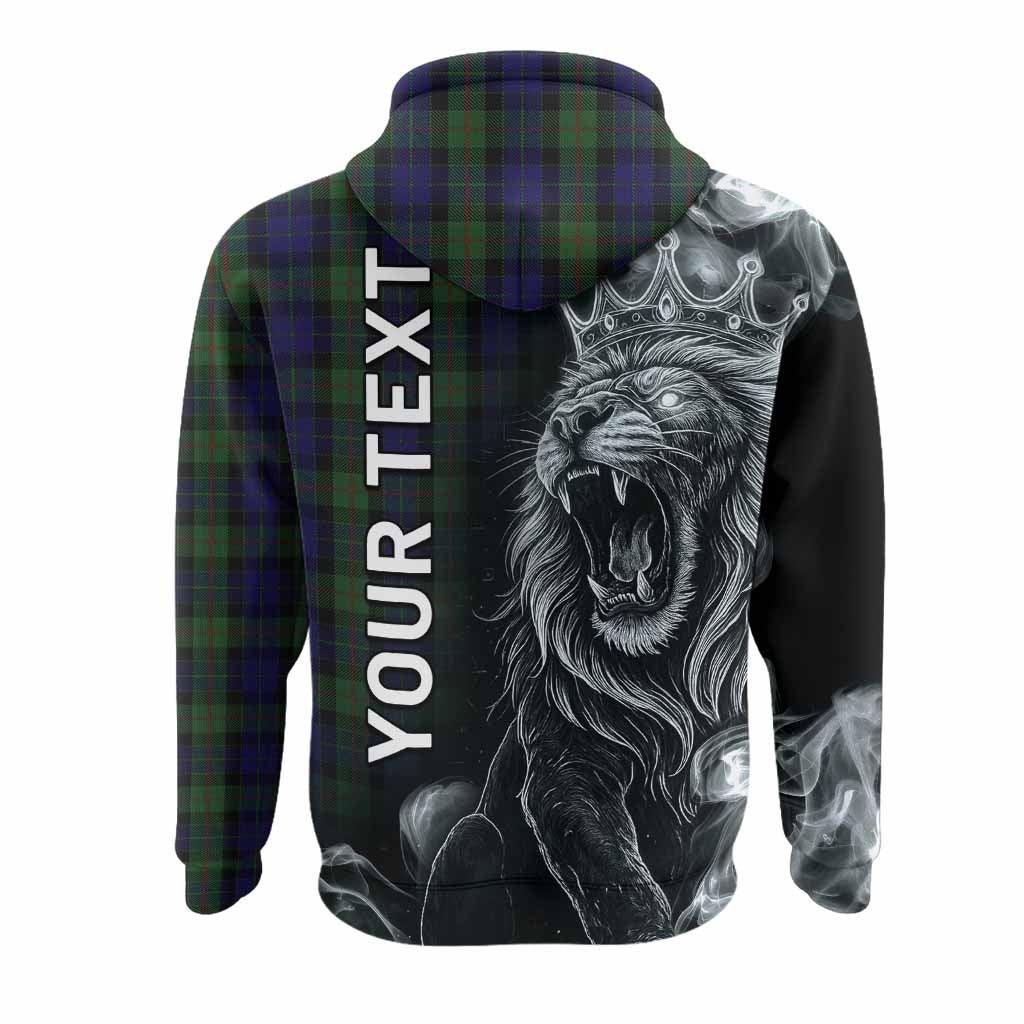 Gunn Tartan Hoodie Roaring Lion Heritage