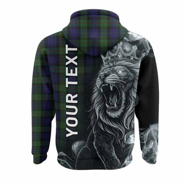 Gunn Tartan Hoodie Roaring Lion Heritage