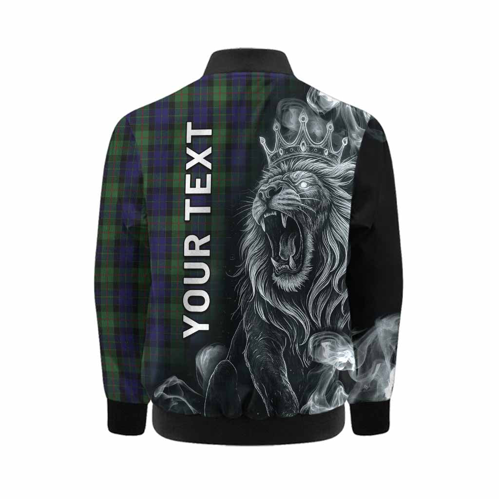 Gunn Tartan Kid Bomber Jacket Roaring Lion Heritage
