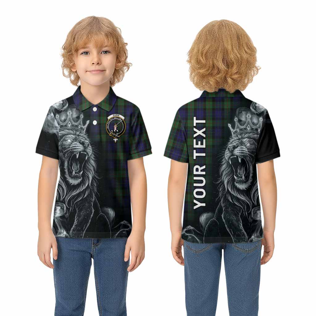 Gunn Tartan Kid Polo Shirt Roaring Lion Heritage