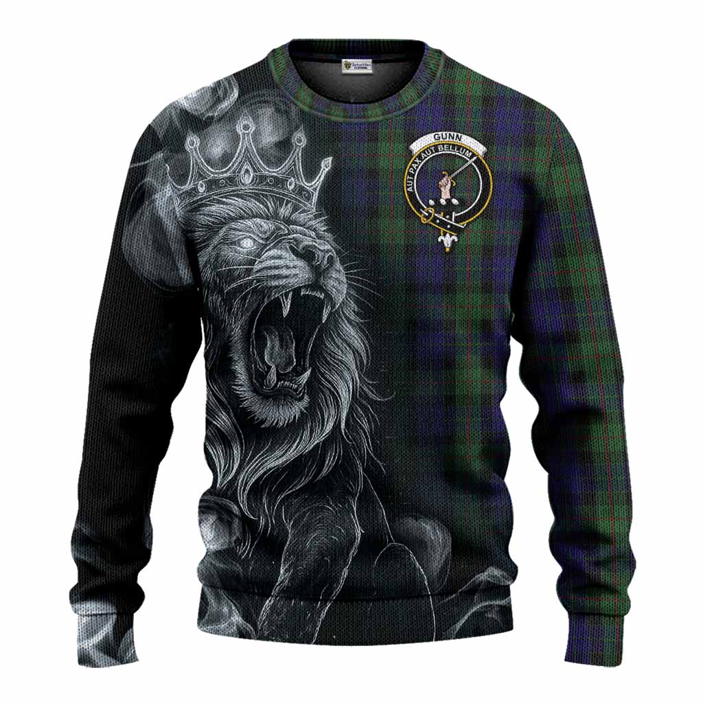 Gunn Tartan Knitted Sweater Roaring Lion Heritage