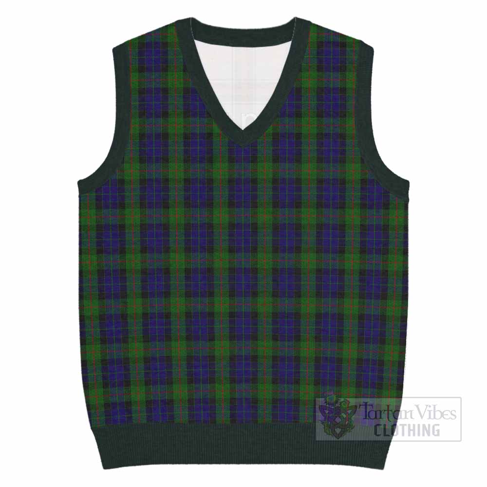 Gunn Tartan Knitted V-Neck Vest - Tartan Vibes Clothing