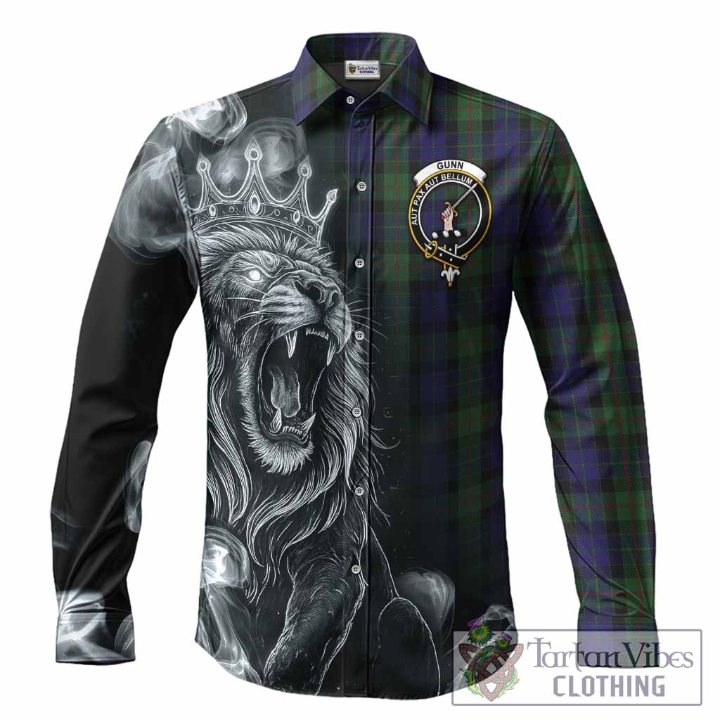 Gunn Tartan Long Sleeve Button Shirts Roaring Lion Heritage