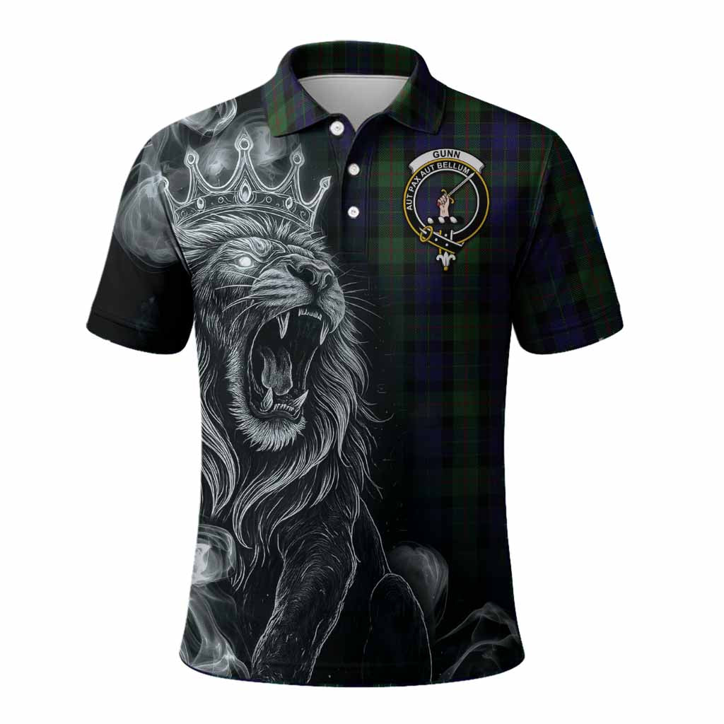 Gunn Tartan Polo Shirt Roaring Lion Heritage