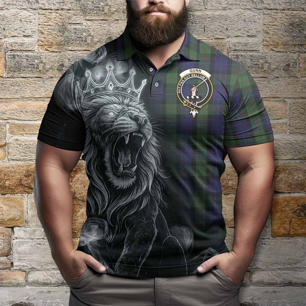 Gunn Tartan Polo Shirt Roaring Lion Heritage