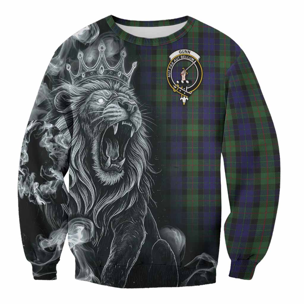 Gunn Tartan Sweatshirt Roaring Lion Heritage