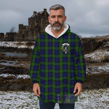 Gunn Tartan Wearable Blanket with Family Crest - Tartan Vibes Clothing