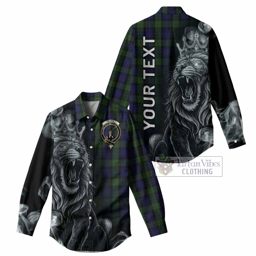 Gunn Tartan Women Casual Shirt Roaring Lion Heritage