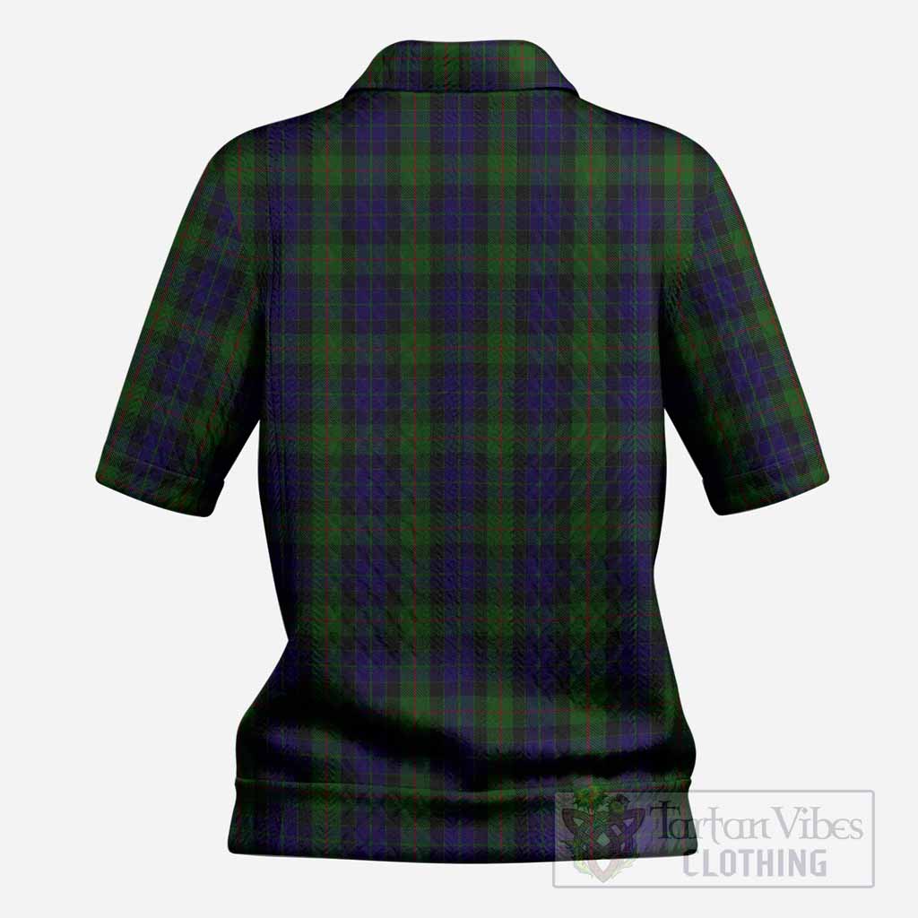 Gunn Tartan Women’s Polo Sweater Top