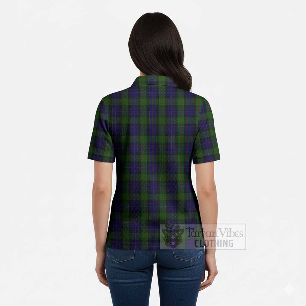 Gunn Tartan Women’s Polo Sweater Top