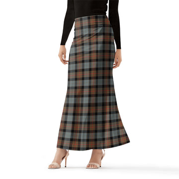 Gunn Weathered Tartan Womens Full Length Skirt