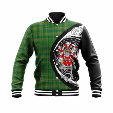 Gunning Irish Clan Baseball Jacket Celtic Circle Style