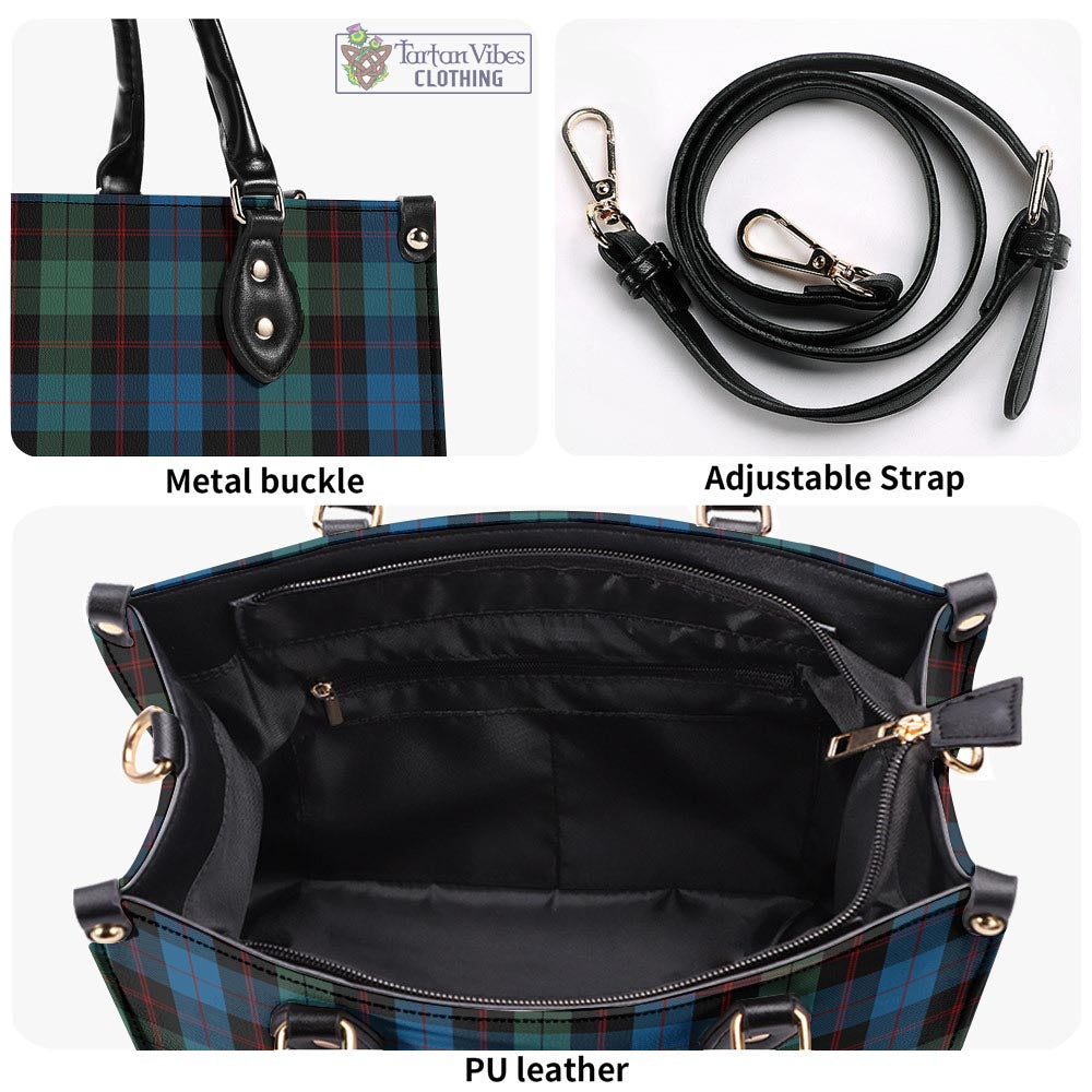 Guthrie Tartan Luxury Leather Handbags - Tartan Vibes Clothing