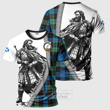 Guthrie Tartan Clan Crest T-Shirt with Highlander Warrior Celtic Style Kid's Shirt - Tartan Vibes Clothing