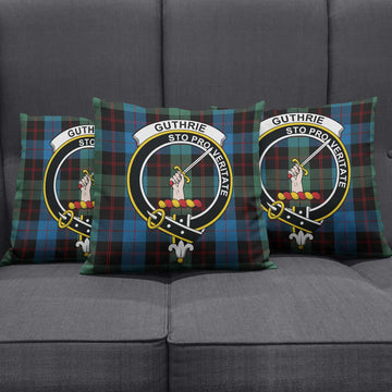 Guthrie Tartan Pillow Cover with Family Crest Rectangle Pillow Cover 51*91cm - Tartan Vibes Clothing