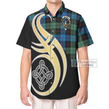 Guthrie Tartan Hawaiian Shirt with Family Crest and Celtic Symbol Style Kid - Tartan Vibes Clothing