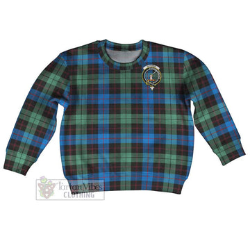 Guthrie Tartan Kid Ugly Sweater with Family Crest Kid - Tartan Vibes Clothing