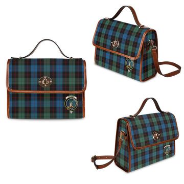 Guthrie Tartan Waterproof Canvas Bag with Family Crest