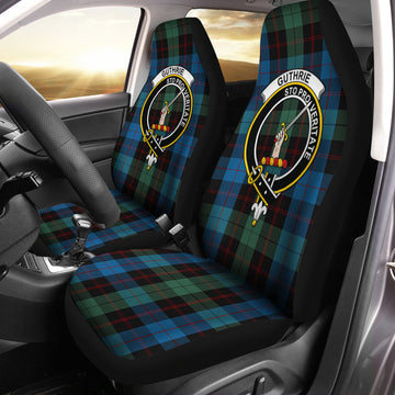 Guthrie Tartan Car Seat Cover with Family Crest One Size - Tartan Vibes Clothing